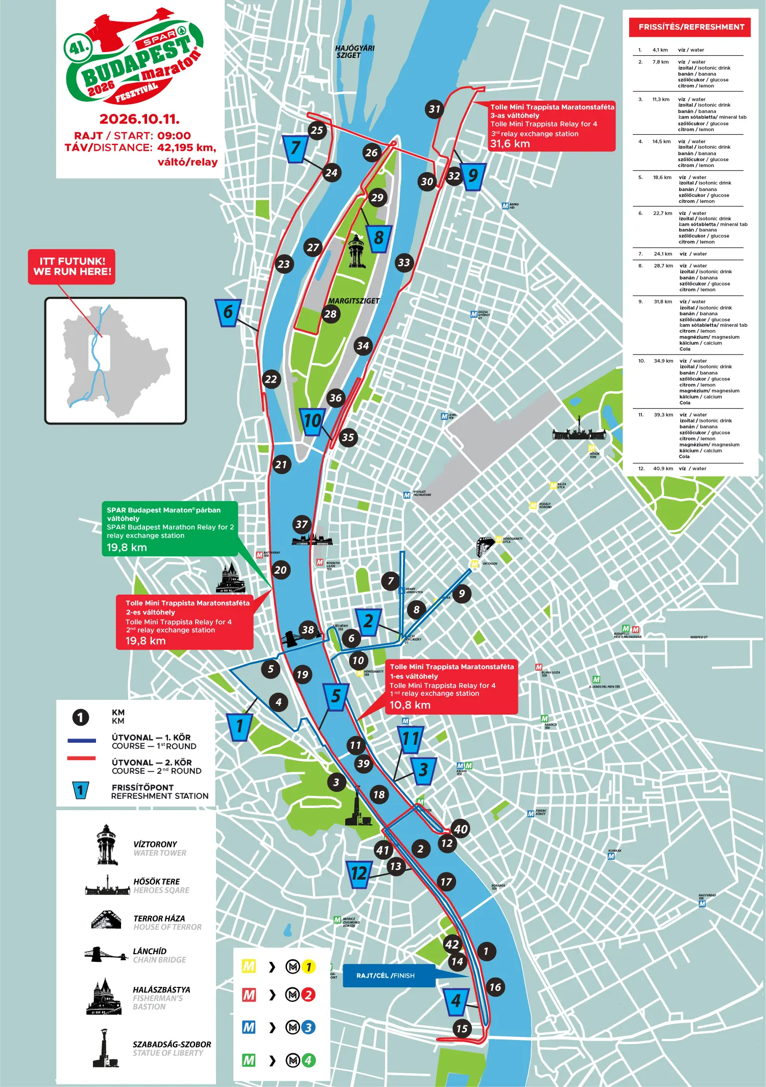 Mapa que muestra el recorrido de la cursa