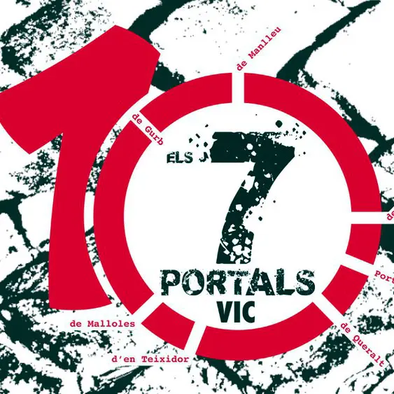 Promotional image for Cursa Nocturna Els 7 Portals de Vic