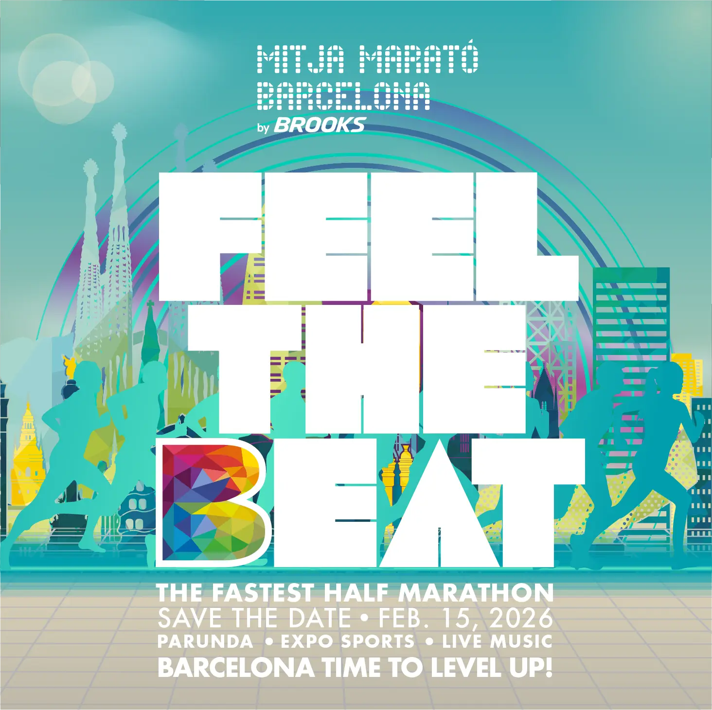 Logotipo de la Media Maratón de Barcelona