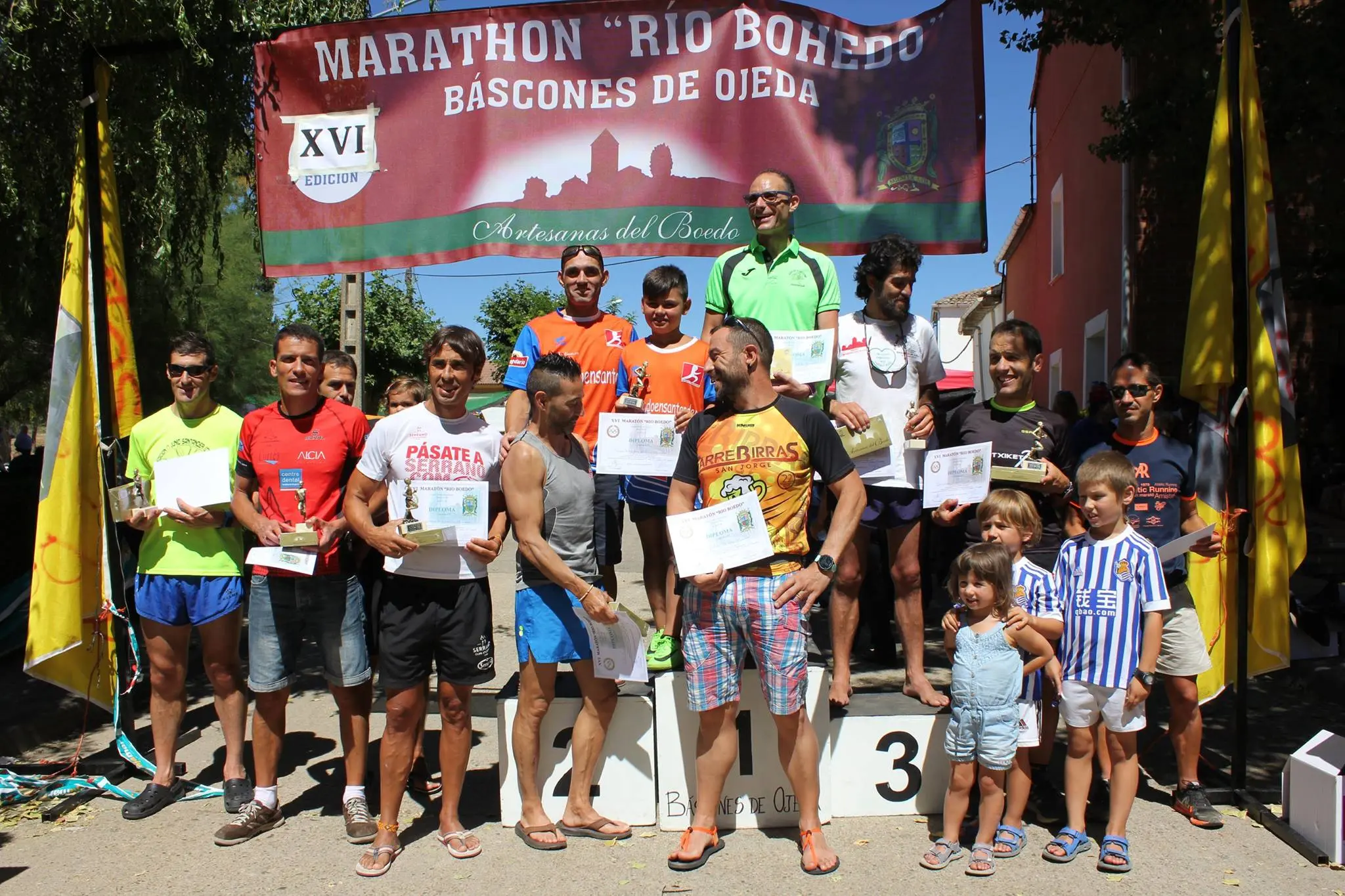 Cartel de la carrera XXIV Maratón Río Boedo – Báscones de Ojeda