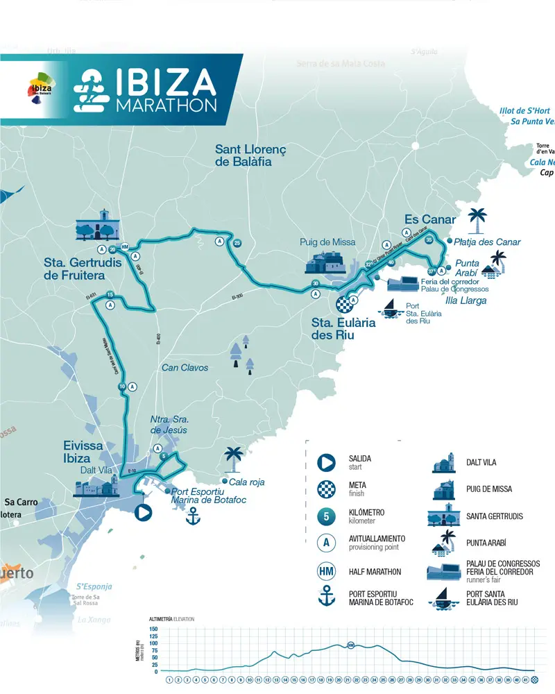 Mapa que muestra el recorrido de la cursa